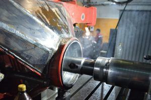 Ремонт опорно-поворотного устройства Palfinger EPSILON M100L