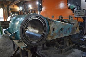 Ремонт щековой дробилки TEREX