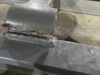 трещина на перекладине мачты вилочного погрузчика